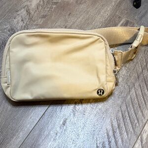 Lululemon Athletica Beige Belt Bag